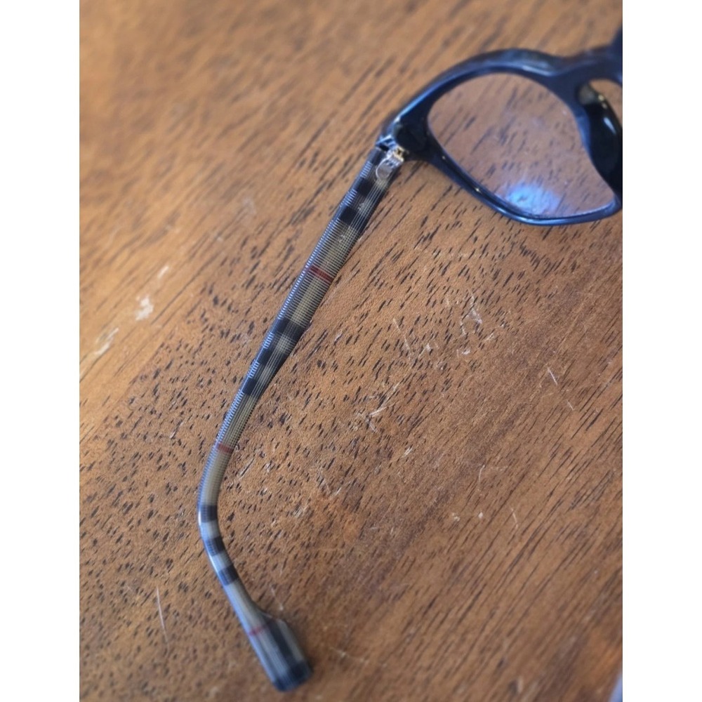 Burberry BE2119 3001 Black Plastic Square Full Rim Eyeglasses Frame 54-17 - Picture 4 of 7